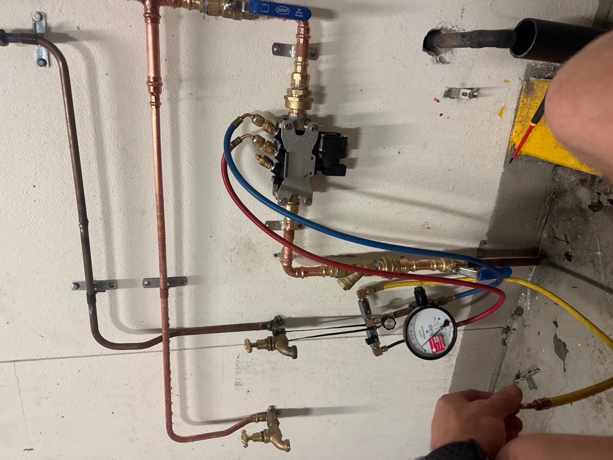 Blocked drain clearing
